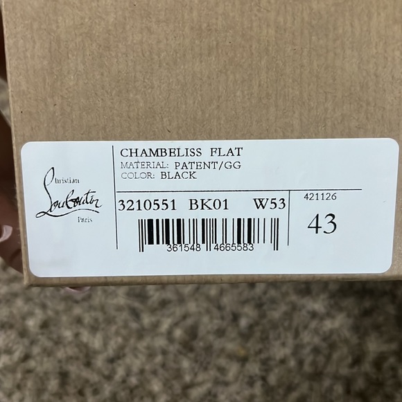 Chambeliss Christian Louboutin Men’s Size 43 - Patent Leather - Picture 11 of 11